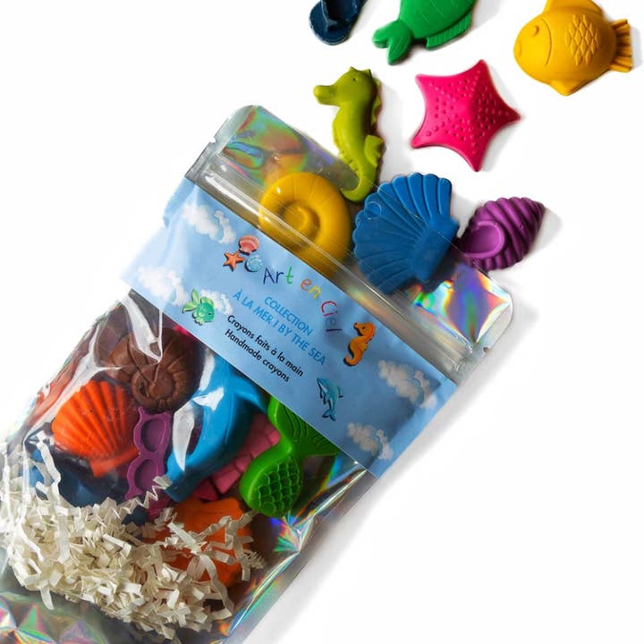 Handmade Crayons - BY THE SEA - Crayons faits à la main and other Purchase Wholesale biere en fut. Free Returns & Net 60 Terms on Faire trending on Faire.