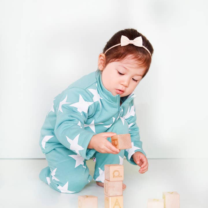 babysoy Inc - Wholesale Bomber Jacket - Kids - Star Cozy Bomber Jacket6