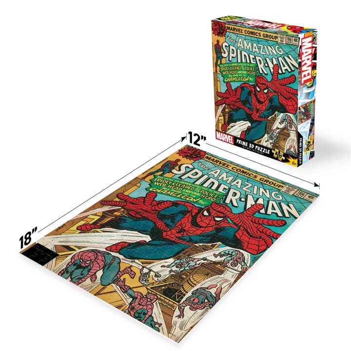 Primemotion, Inc - Wholesale Puzzle - Adult - Spider-Man Comic 300pc 12x18"2