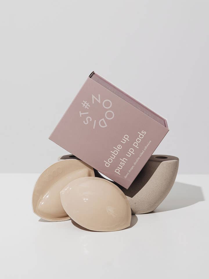 NOOD - Wholesale Bra Inserts - Women's - Double Up | Volume Push-Up Pads (Demi)4
