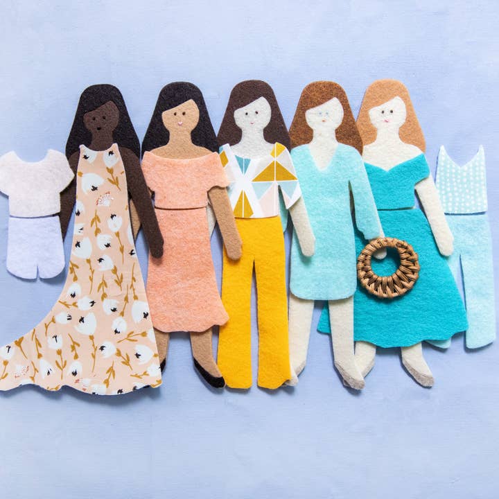 Lowercase Toys - Wholesale Doll - Kids - Felt Doll - Deluxe Set
