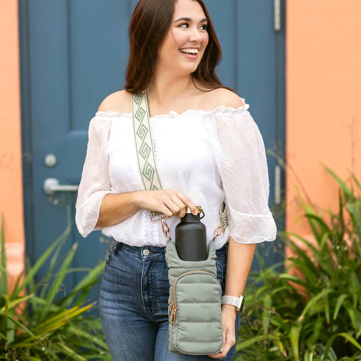 WanderFull - Wholesale Crossbody Bag - Women's - Sage Green HydroBag®1