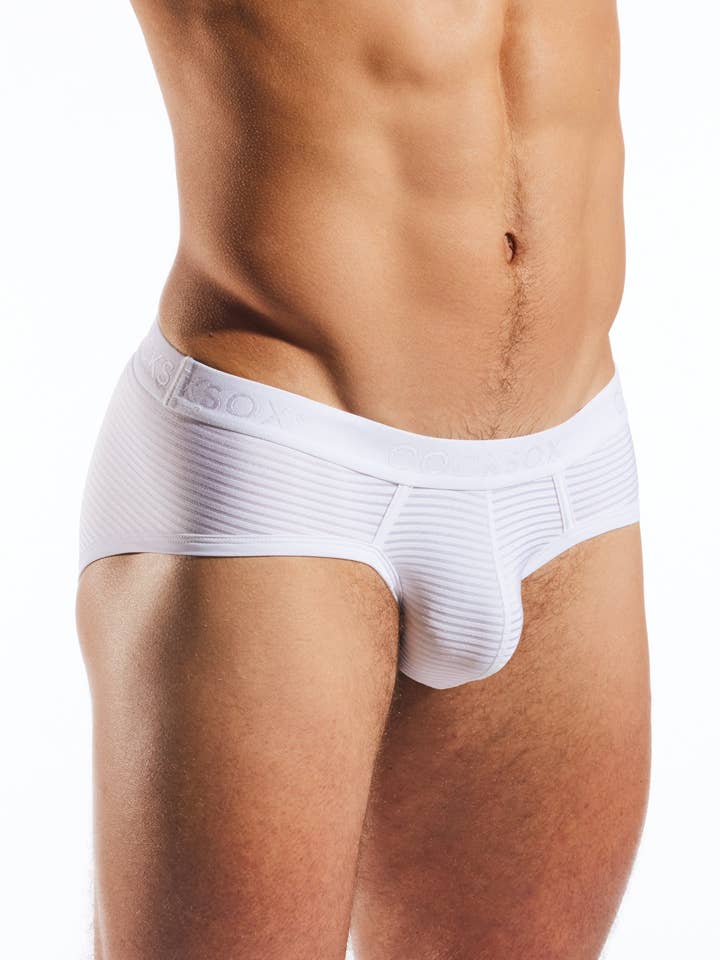 Cocksox - Wholesale Underwear - Men's - CX76LUX Semi-Sheer Sports Brief1