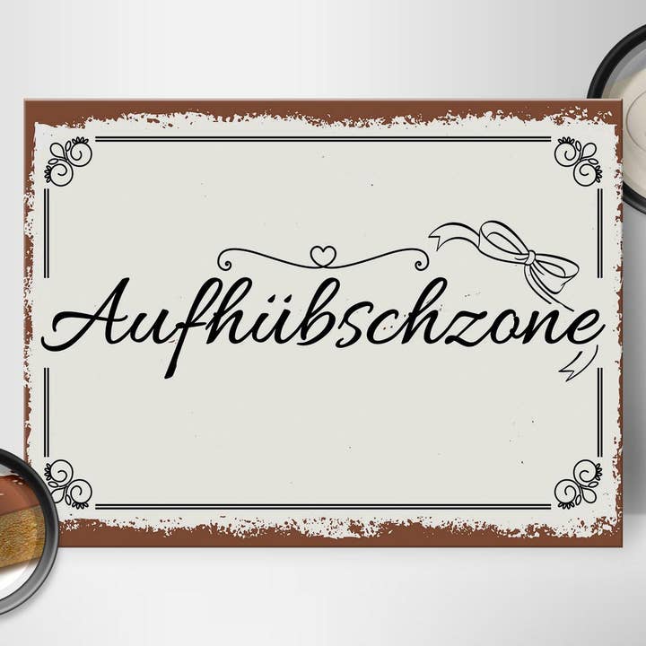 Femer - Wholesale Sign - Wooden sign saying 30x40 cm Beautifully Zone Deco1