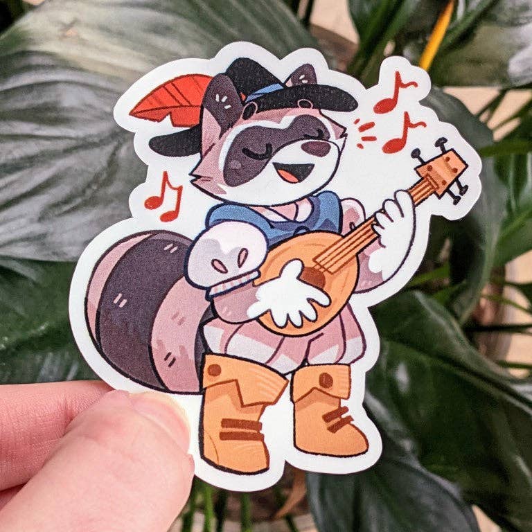 Milky Tomato - Wholesale Sticker - D&D Raccoon Stickers!4