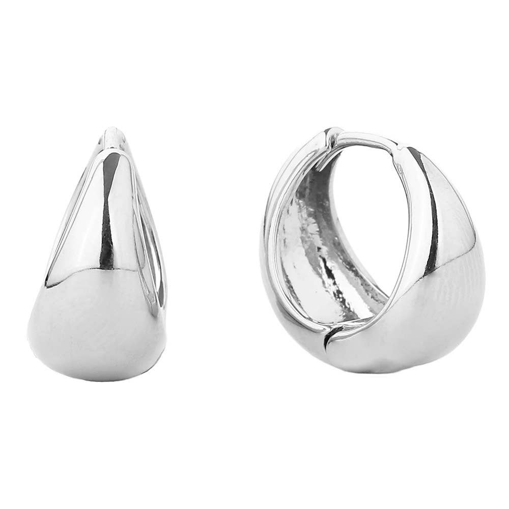 Sensibling Corp. - Vendita all'ingrosso Orecchini a cerchietto - Orecchini a cerchio mini a goccia placcati in oro 14K7