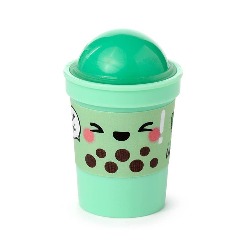 Puckator Ltd – wholesale Lip Balm – Foodiemals Lip Balm in a Bubble Tea Shaped Holder3
