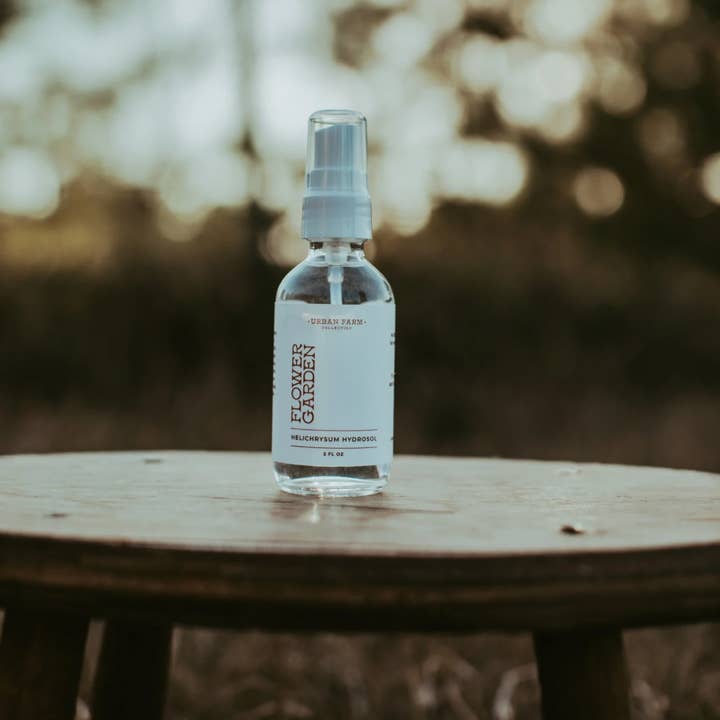 Hydrolat d'hélichryse pour la vente par Urban Farm Apothecary & Urban Farm Cosmetics