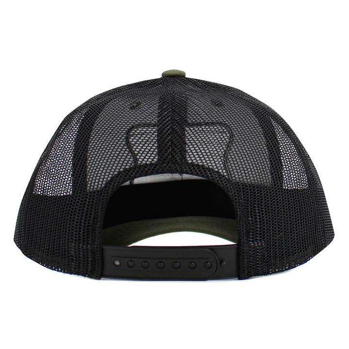 Sensibling Corp. - Wholesale Truckerpet - Uniseks - De River Time Patch Mesh Achterkant Pet8