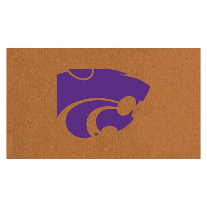 Coir Mat, 16"x28", Kansas State University for wholesale by Evergreen Enterprises