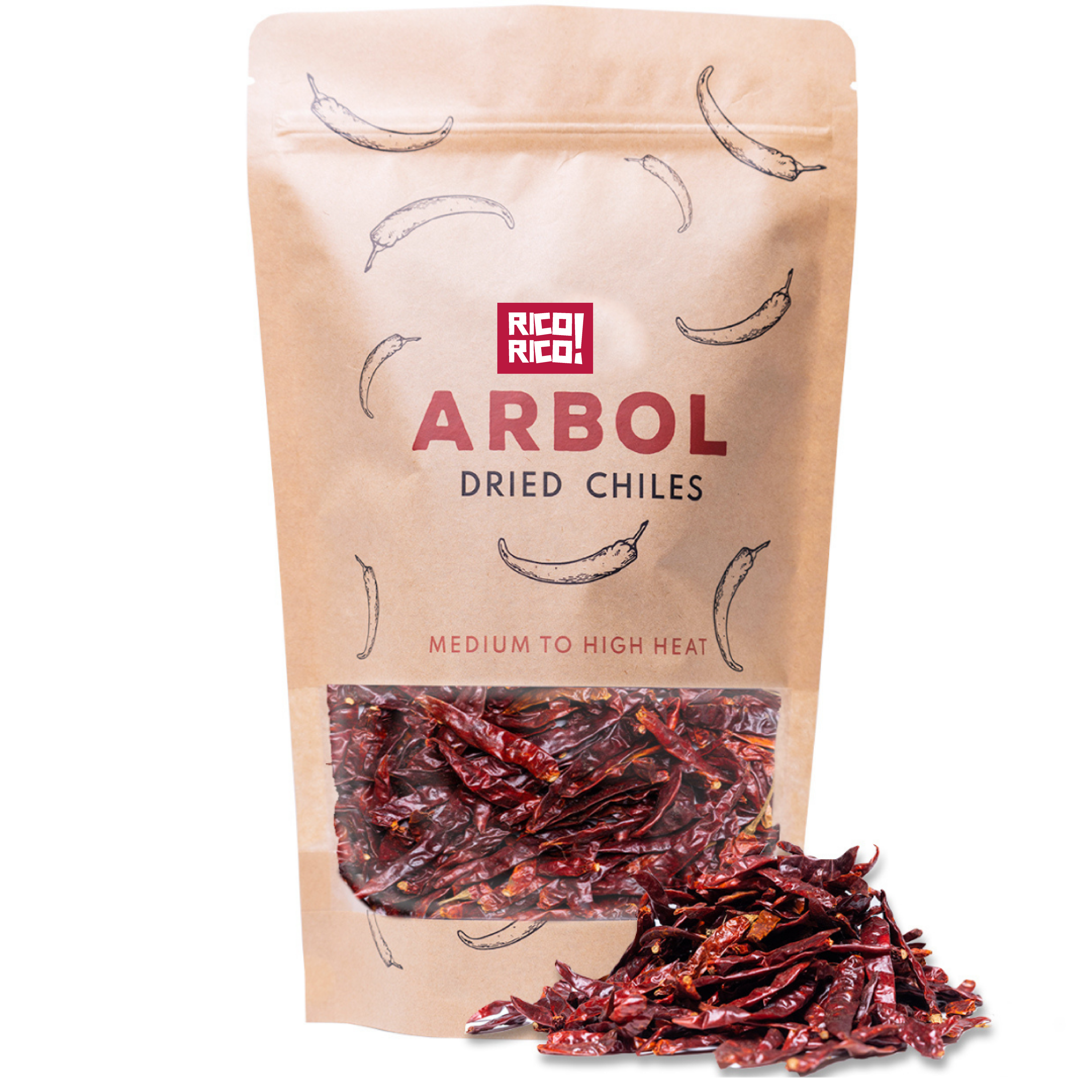 Rico Rico - Wholesale Dried Spice - 4 oz. Dried Chiles2
