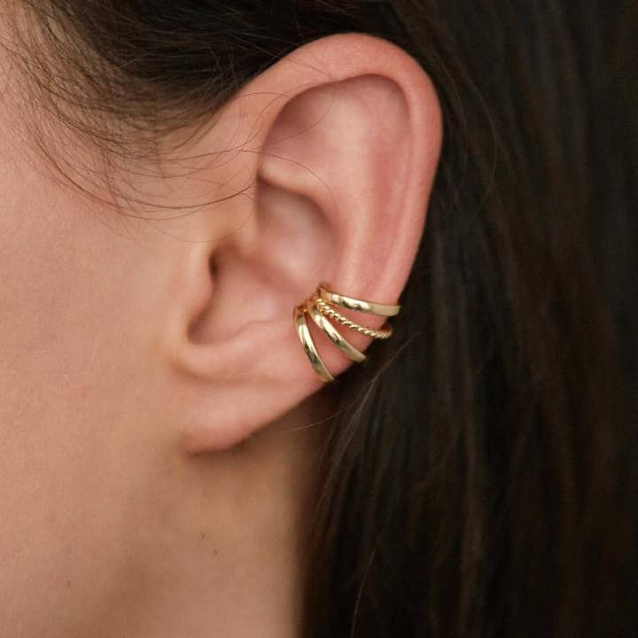 Waekura - Wholesale Cuff/Wrap Earrings - Paula Earcuff