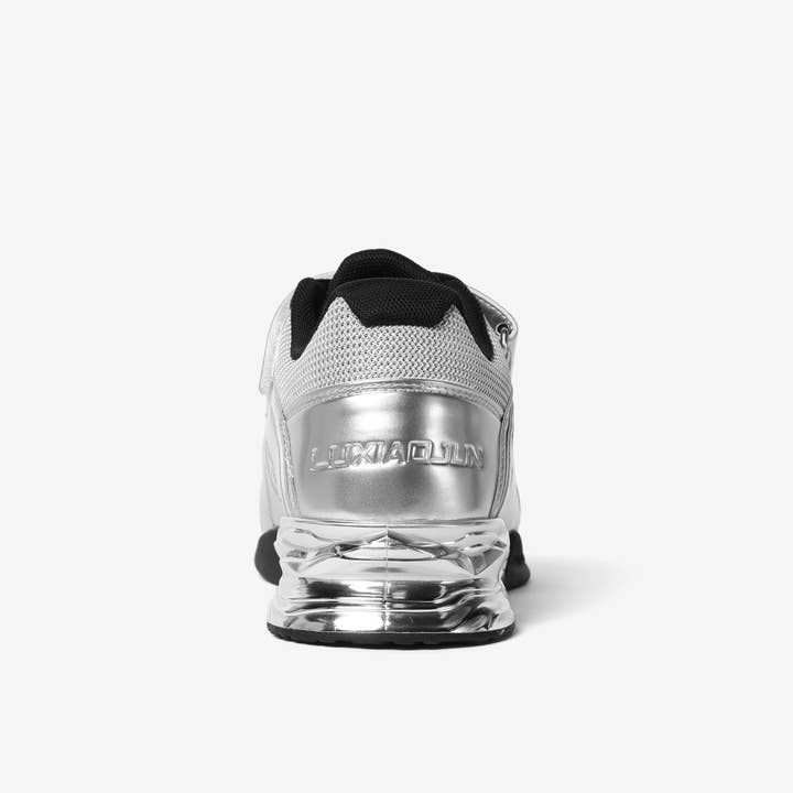 Silver LUXIAOJUN PowerPro I Weightlifting Shoes(Silver) for wholesale on Faire