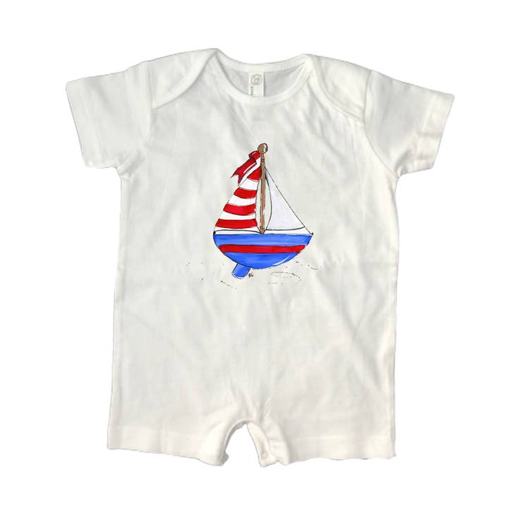 Designs By Beverly, LLC - Wholesale Rompertje - Baby - Katoenen romper 797 - Ideaal voor Adventure Spirit