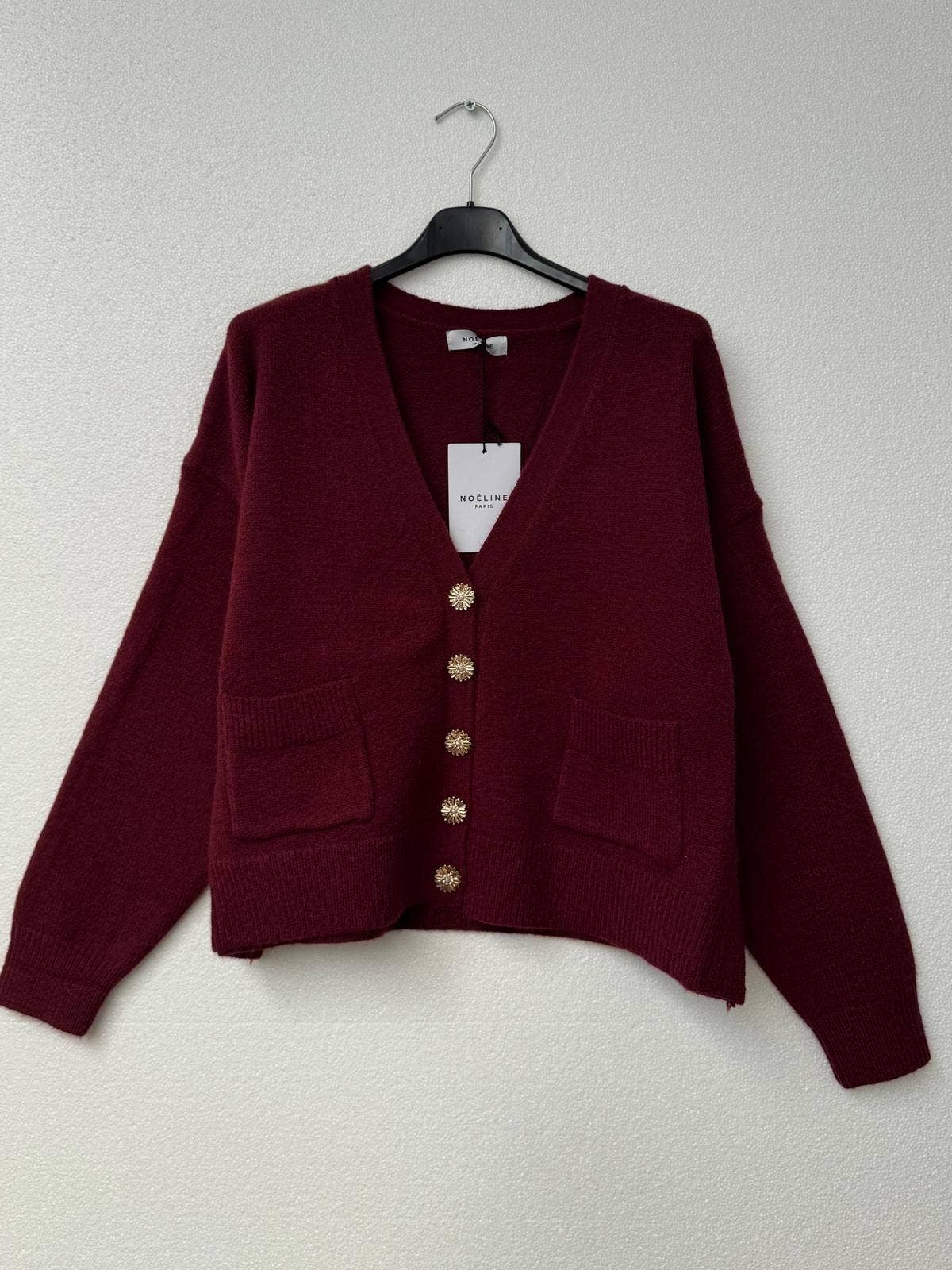 NOELINE – Cardigan - Mulher por atacado – Cardigã abotoado 260353