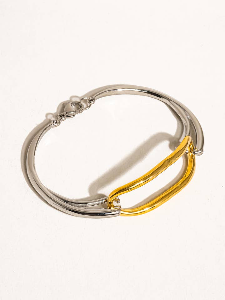 Lilith 18K Non-Tarnish Hoop Bracelet for wholesale by Flânerie by MAIQ