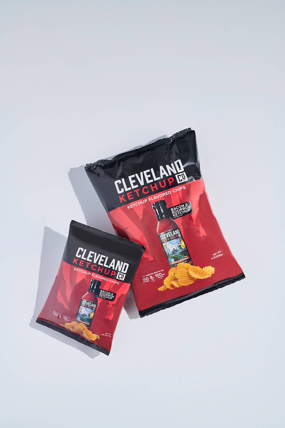 Cleveland Ketchup Co. – wholesale Chips – Bacon & Bourbon Ketchup Chips0