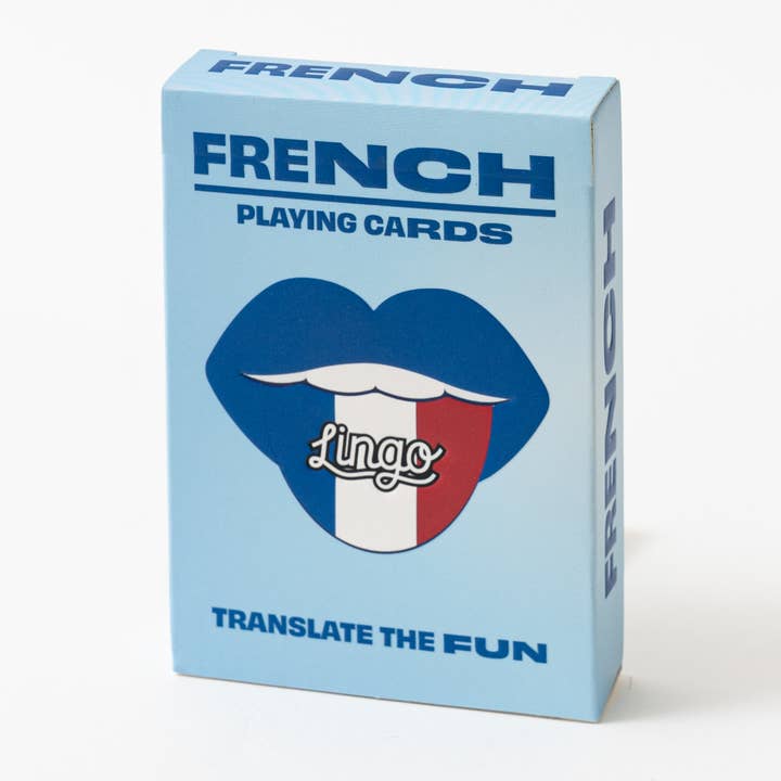 Lingo Playing Cards - Wholesale Playing Cards - French Travel Playing Cards