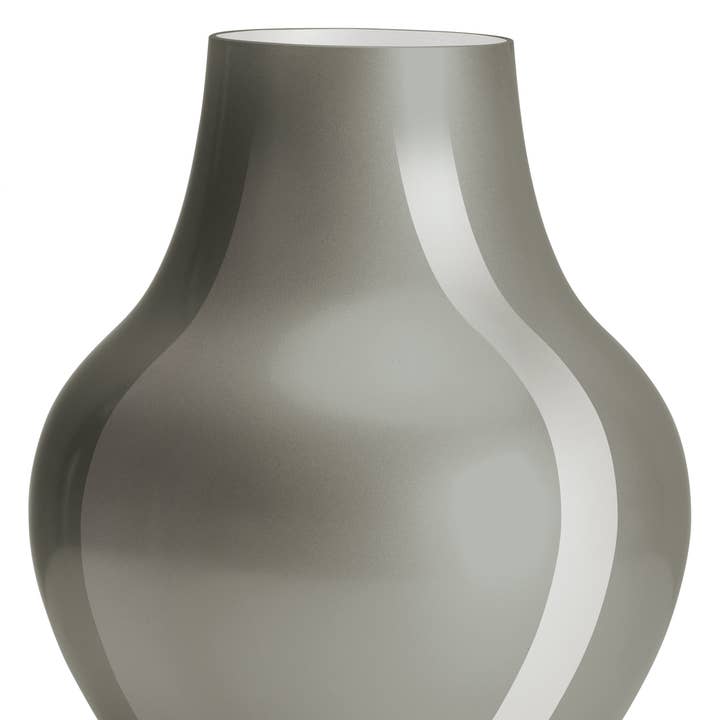 Soho Cold Cut Gray/Milkwhite Cased Vase for wholesale by IVV 1952