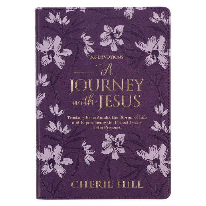 Devotional A Journey with Jesus Faux Leather for wholesale by Christian Art Gifts