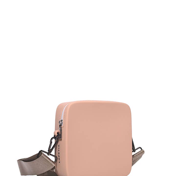 LAPETIA – bolsa tiracolo - Mulher por atacado – MINI QUAD CARAMELO LATTE1
