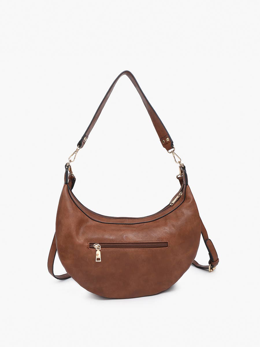 Jen & Co. - Venta al por mayor Bolso con correa - Mujer - Bolso de hombro Lee Slouchy M2509 con compartimentos dobles con cremallera7