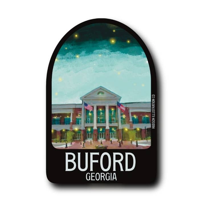 Autocolante/Íman/Impressão/Postcard de Buford, Geórgia por atacado de About Town Co