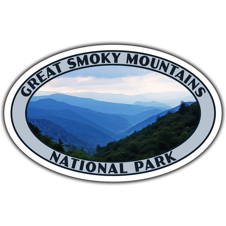 Just Go Travel Studios - Wholesale Sticker - Great Smoky Mountains National Park Sticker