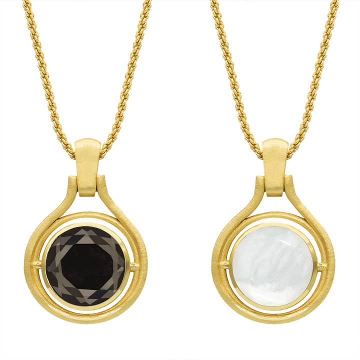 Marcia Moran - Wholesale Pendant/Charm Necklace - Roe Double Sided Necklace