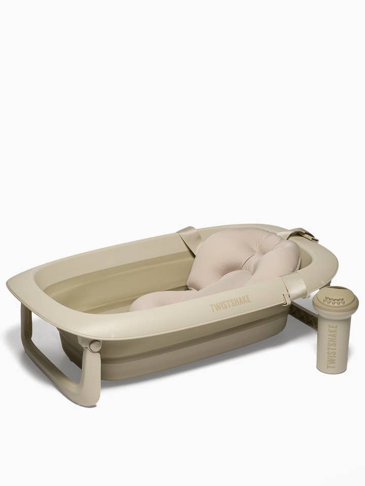 Twistshake 3x Badewanne, Kissen, Spülbecher Limited Faded Beige für den Großhandel von Twistshake