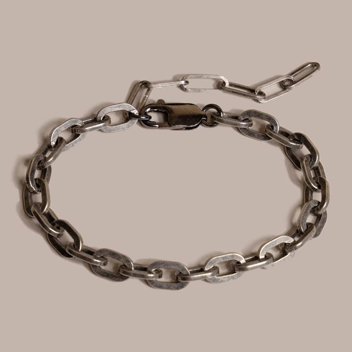 We Are All Smith – Großhandel Glieder- & Kettenarmband – Dickes Kabelkettenarmband aus 925er-Sterlingsilber für Herren4