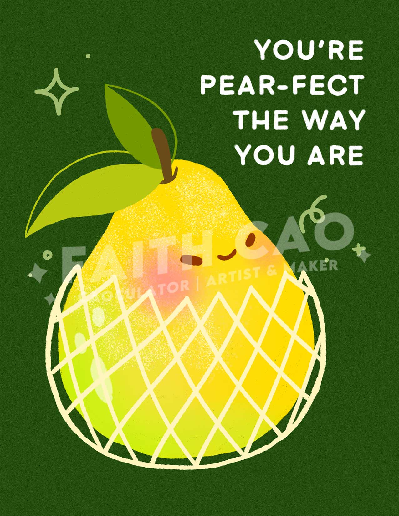 Caoculator - Wholesale Love Card - Pear-fect Card2
