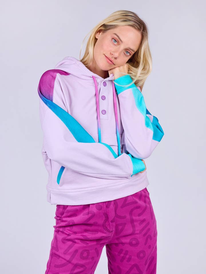 Nebula Ollie Crop Hoodie for wholesale by Mokuyobi