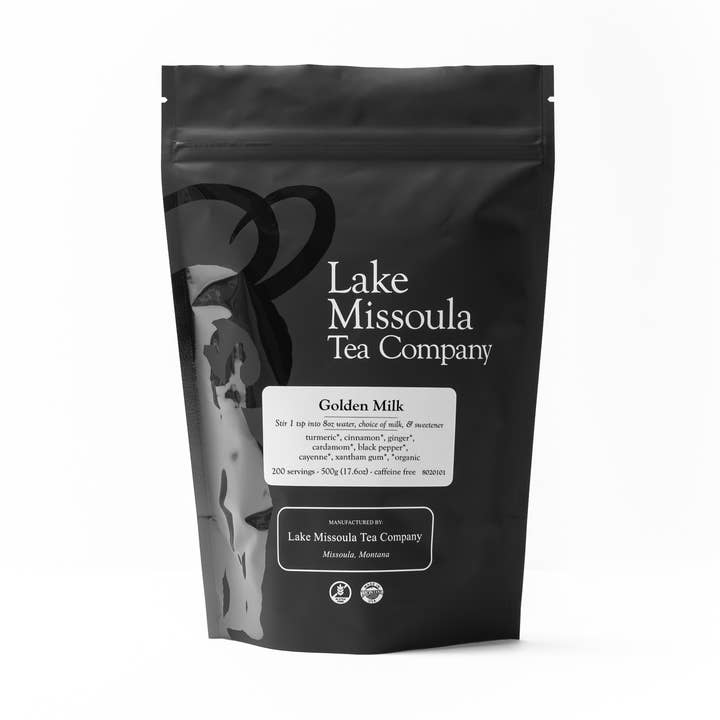 Golden Milk (454g) for wholesale by Lake Missoula Tea Company