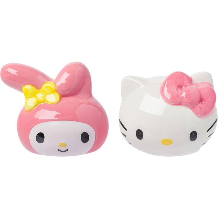 Innovarix - Wholesale Salt & Pepper Shaker Set - Sanrio Hello Kitty And My Melody Salt & Pepper Shaker Set