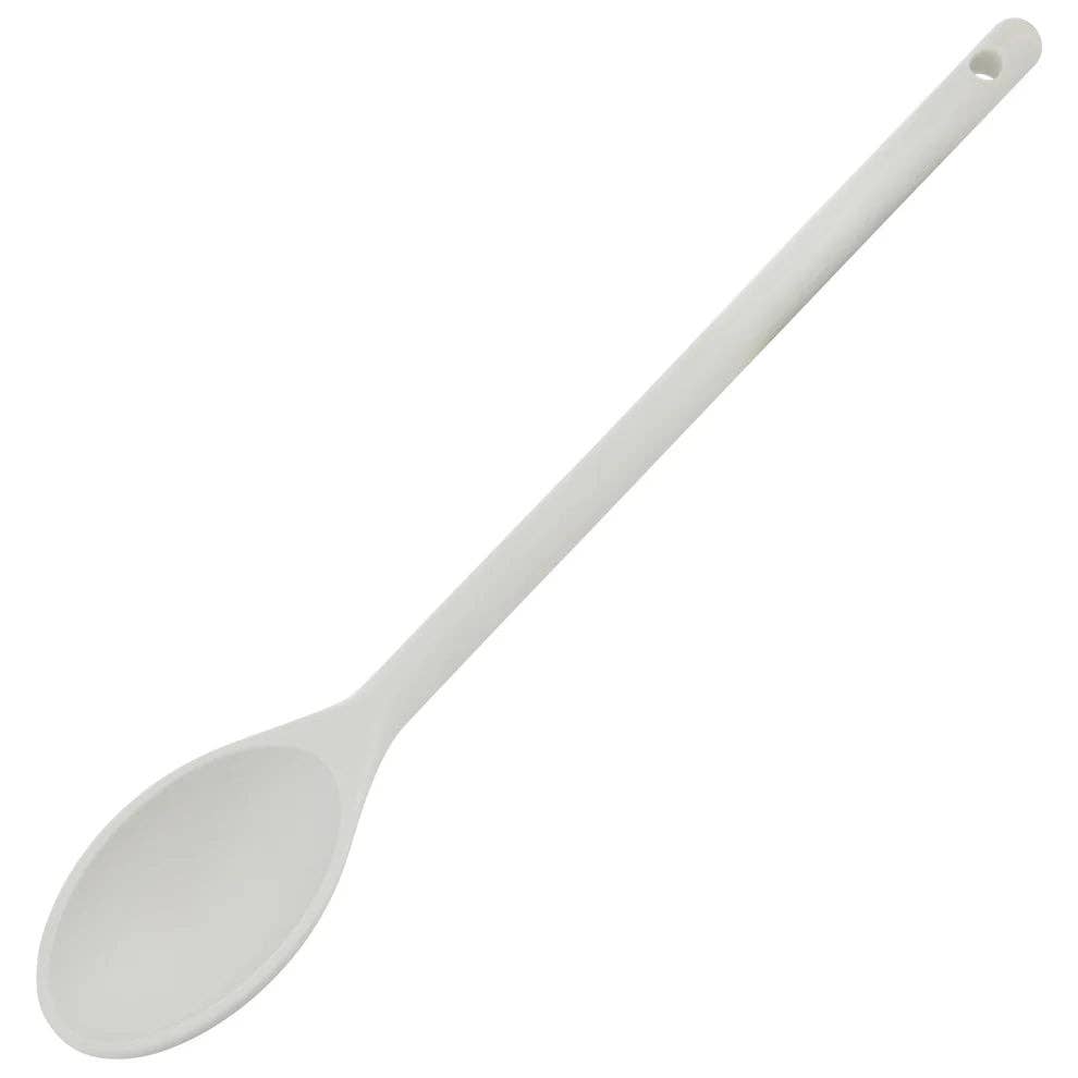 EcoQuality - Wholesale Kitchen Spoon - NS-12B to 15W, 12" Blue to off White Nylon Spoon, EA3
