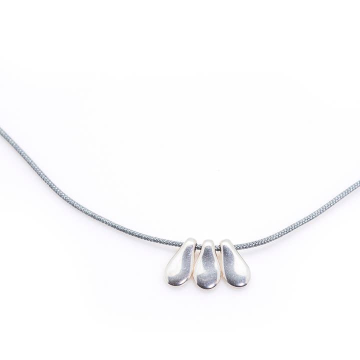 Bronwen Jewelry - Wholesale Pendant/Charm Necklace - Tiny Charm - 3 Petal2