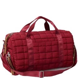 M&M HANDBAGS, LLC. - Wholesale Weekender Bag - Women's - QP774 Nylon Puffy Quilted Duffle Bag18