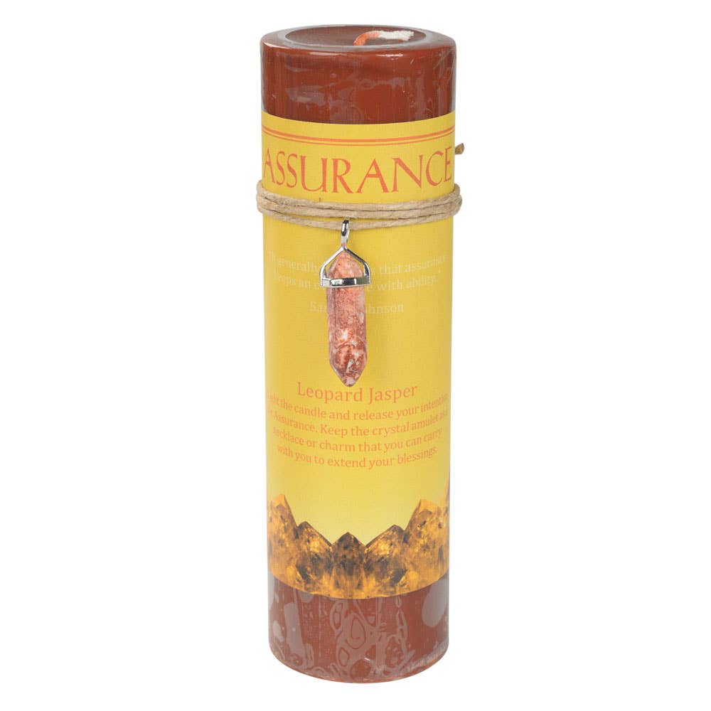 Benjamin International – wholesale Pillar candle – Crystal Energy Pendant Candle2