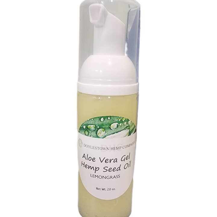 Aloe Vera Gel with Hemp Seed Oil for wholesale by Doylestown Hemp Company