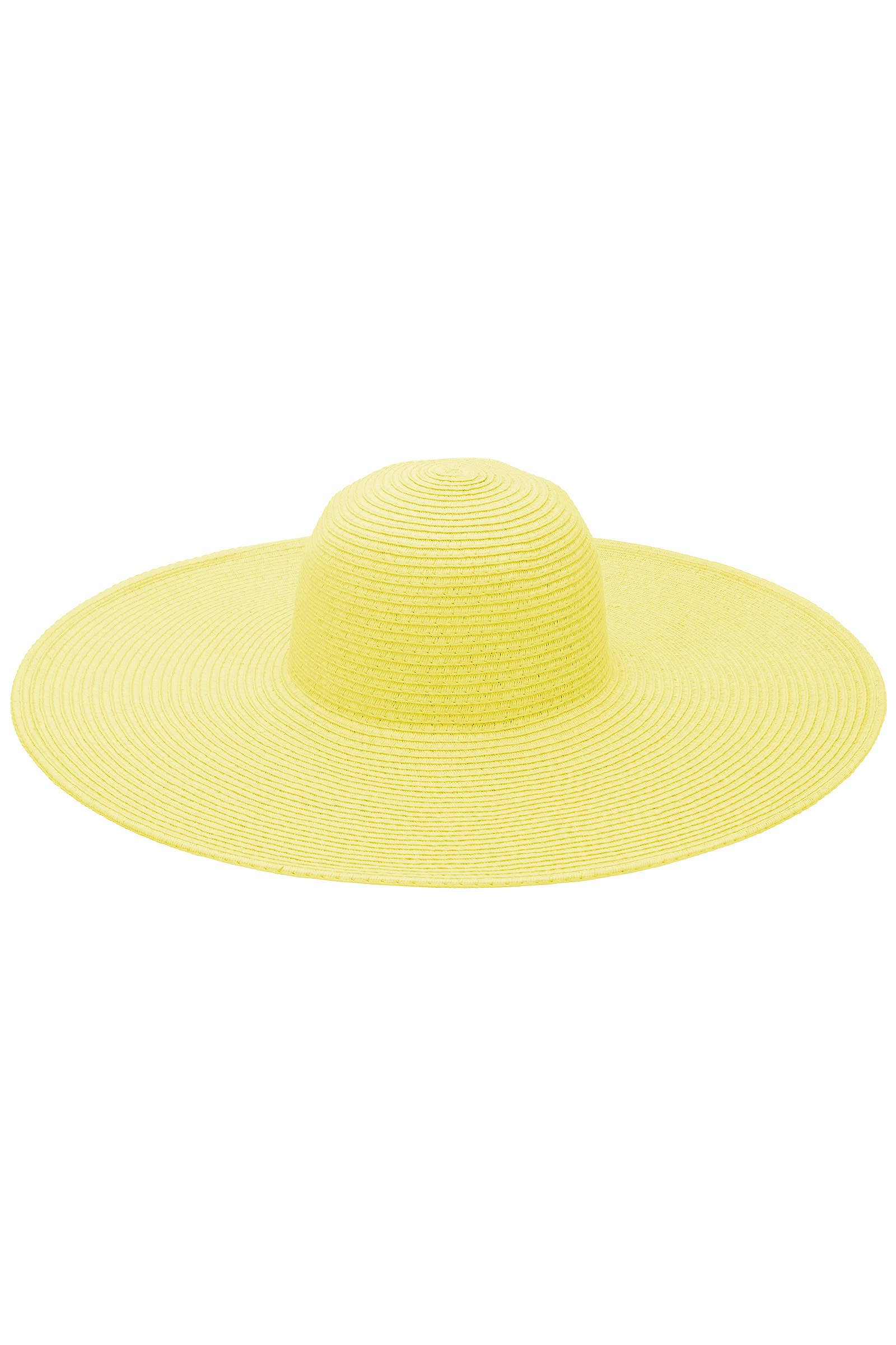 Cap Zone - Wholesale Straw Hat - Women's - Matte Solid Heavy-weight Floppy Straw Sun Hat3