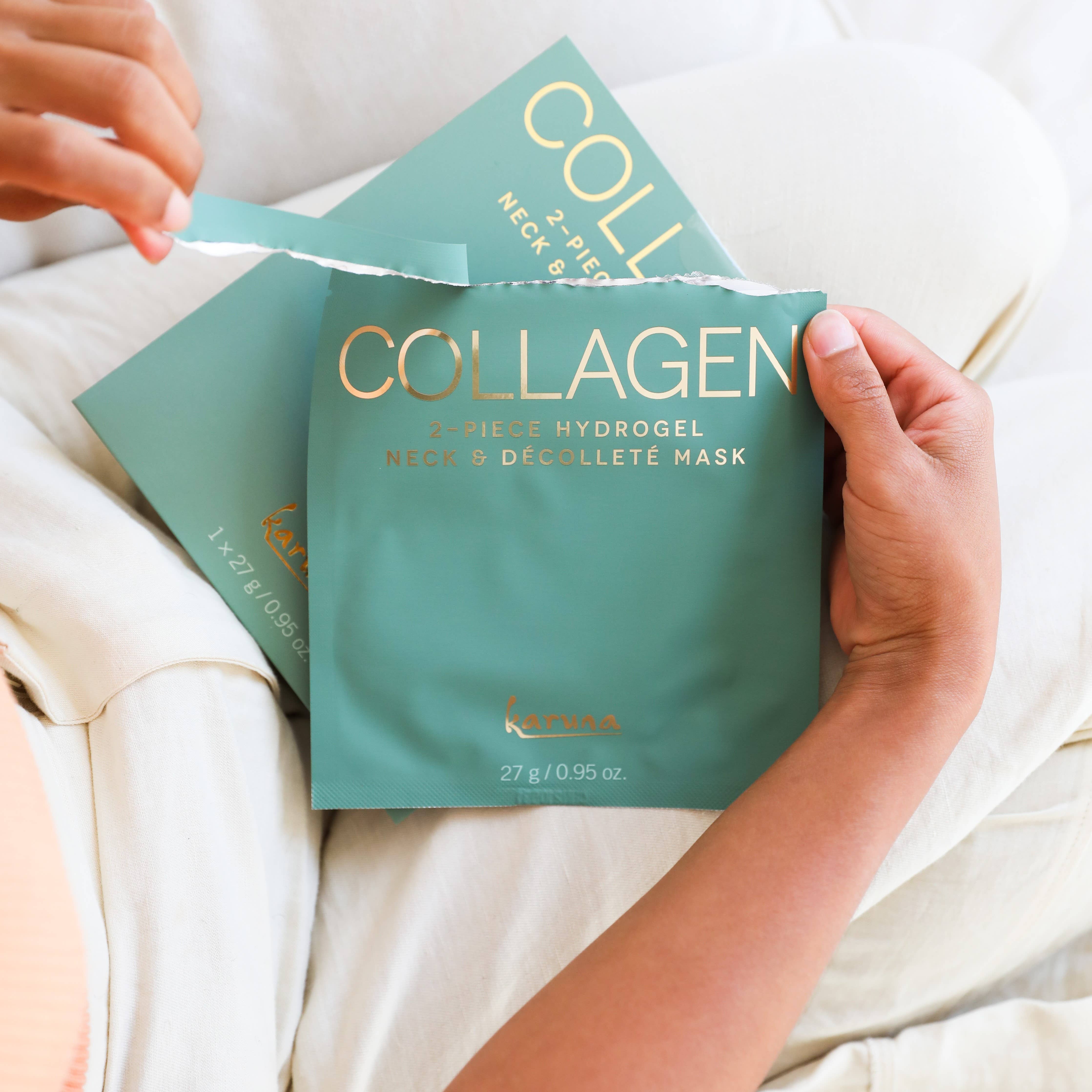 Karuna - Wholesale Skincare Face Mask - Collagen HydroGel Neck Mask3