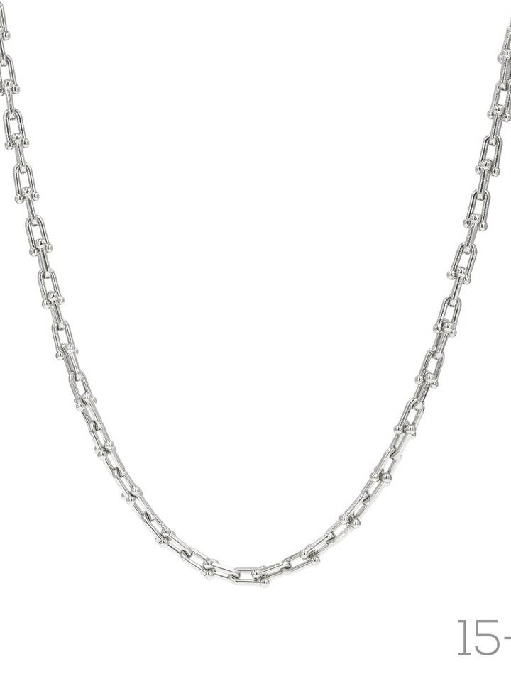 Modern länk kedjehalsband för wholesale av Accessorize Me