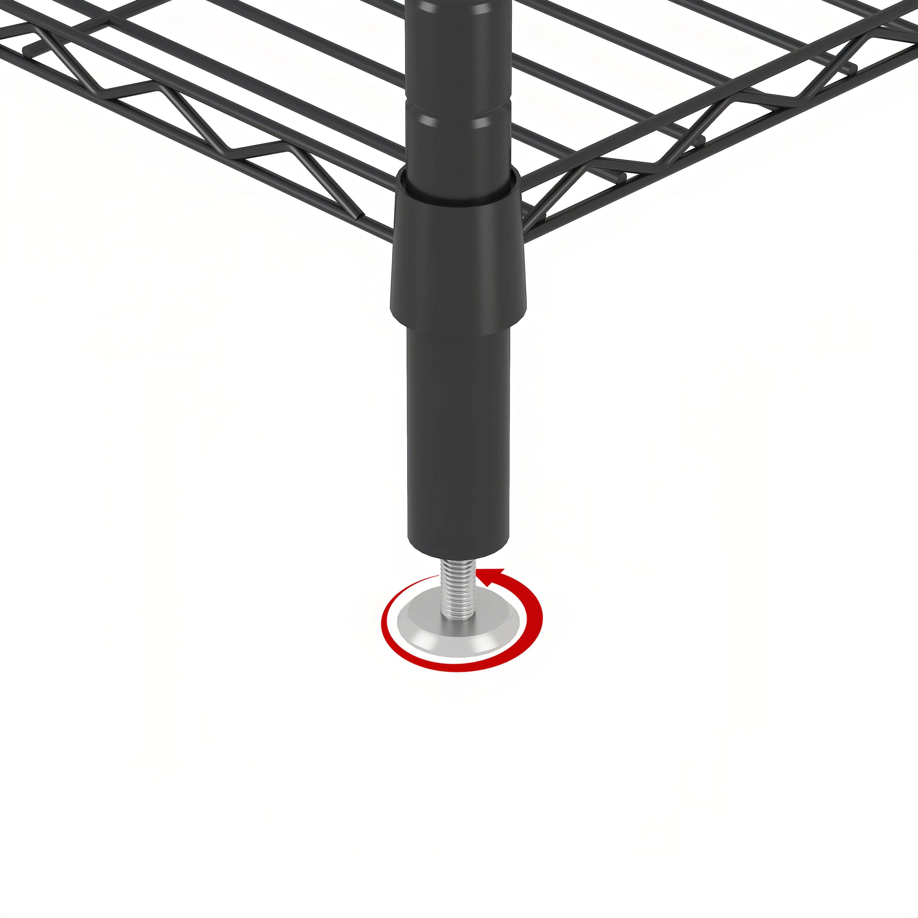 39F Inc. - Wholesale Coat Rack - Heavy Duty Freestanding Closet Rack with Shelves & Rails8