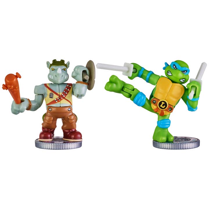 Toysmith - Wholesale Toy Set - Kids - Moose Toys Akedo Teenage Mutant Ninja Turtles Versus Pack4