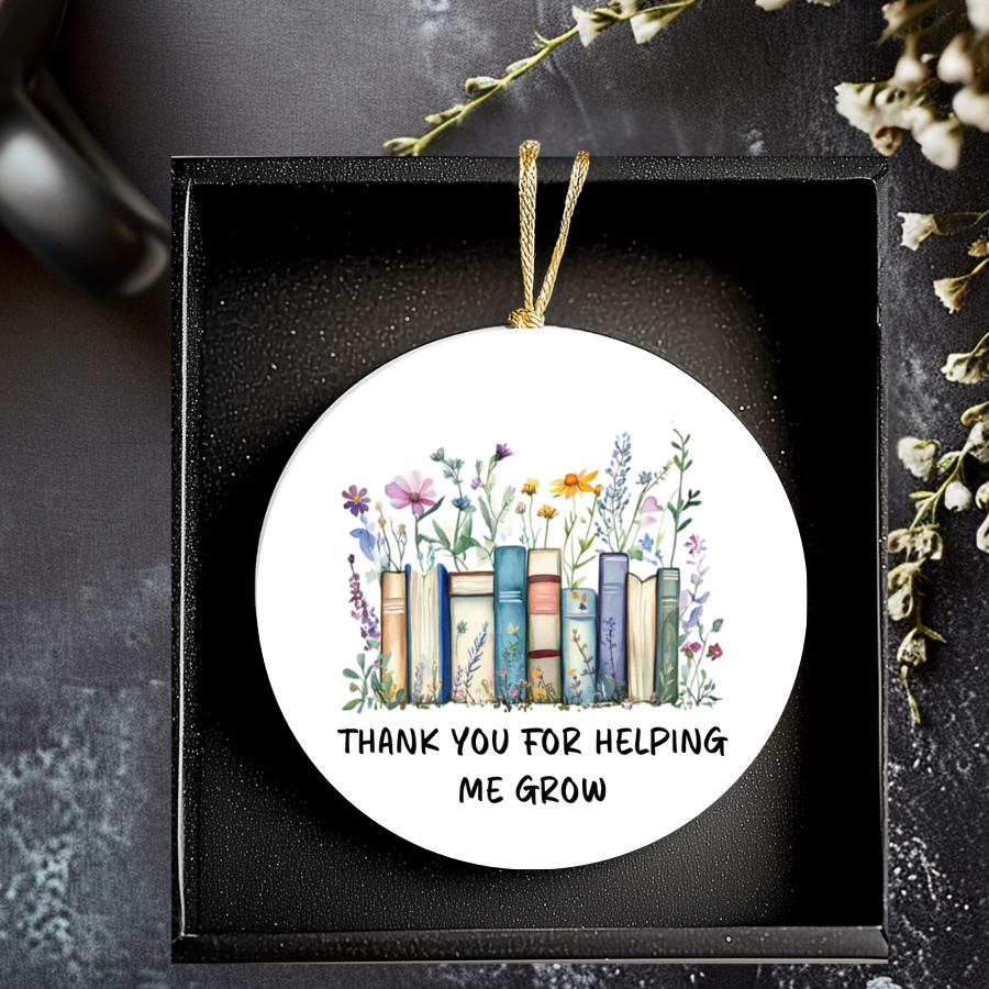 Fernville Creations - Wholesale Ornament - Teacher Ornament, Thank You Care Giver Gift, Christmas Tree8