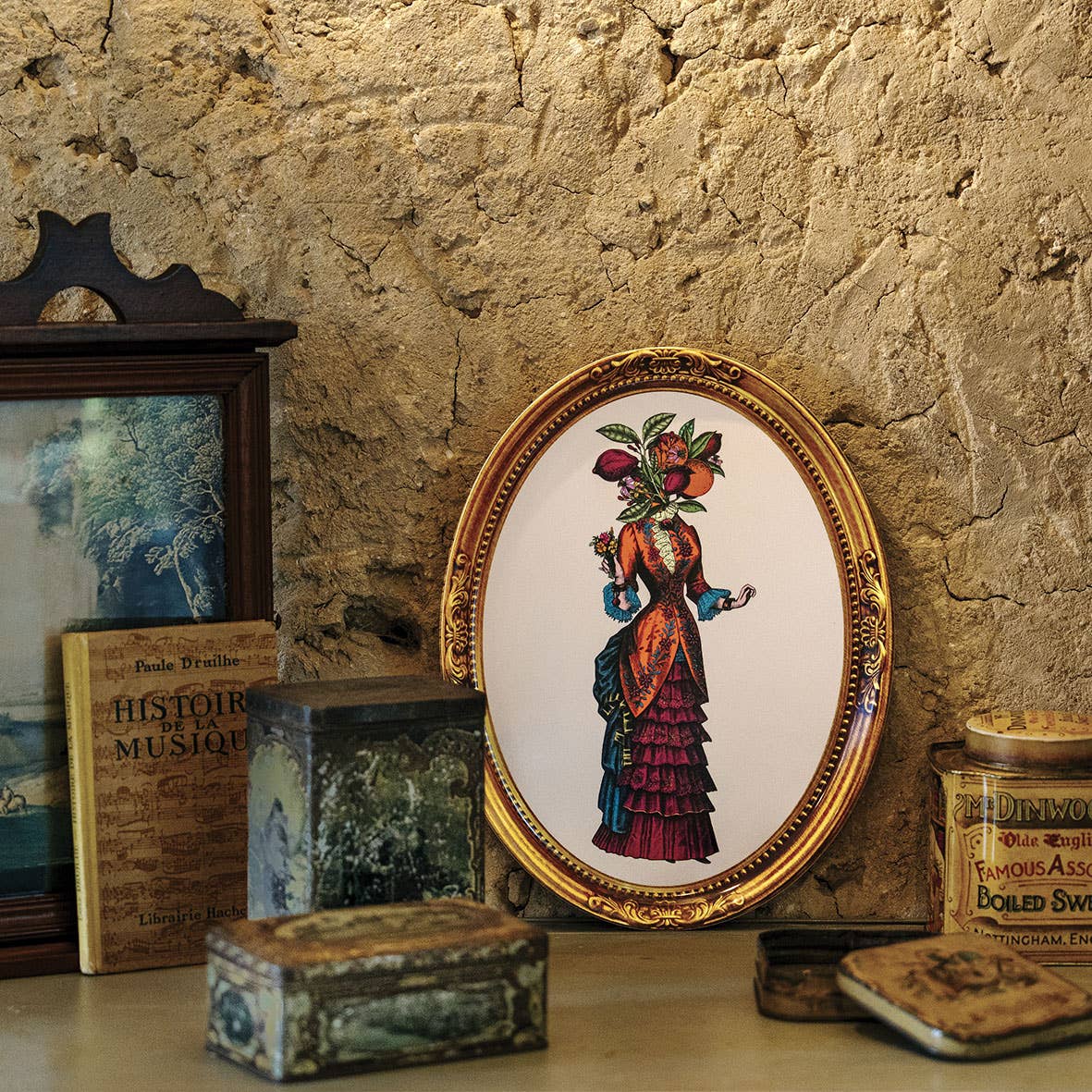 Gangzaï Design – wholesale Prydnadsbricka – Fruti Lady bricka3