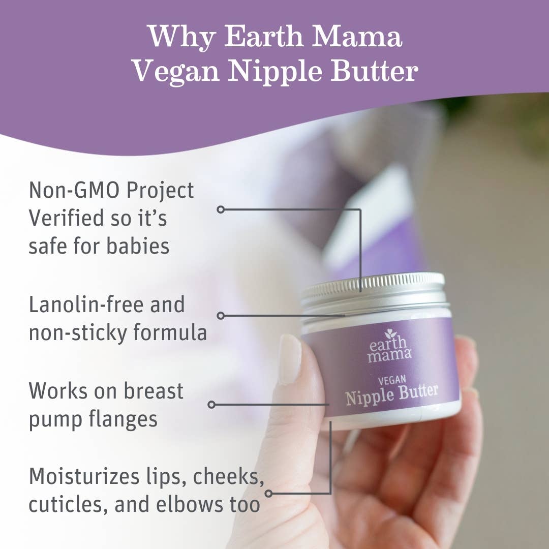 Earth Mama Organics - Wholesale Nipple Cream - Maternity - Vegan Nipple Butter9