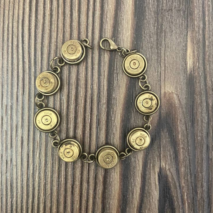 9 mm Rustic Brass Bracelet for wholesale by Freedom Design Co.