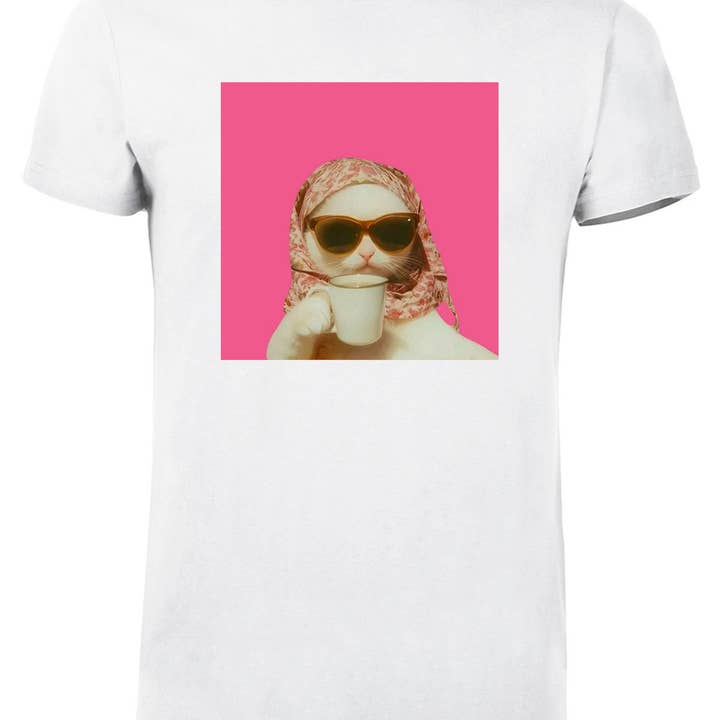 Camiseta - Gato de Té para venta al por mayor de #MAISENZA